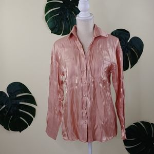 🌿Nasty Gal🌿 shimmer button down